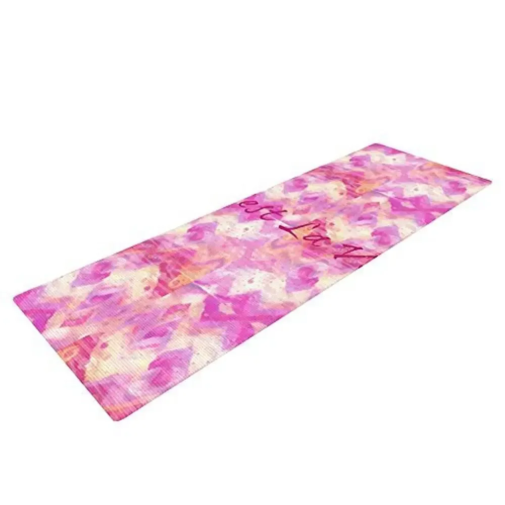 KESS InHouse Yoga Mat Ebi Emporium C'est La Vie Rare Limited MSRP 99.99